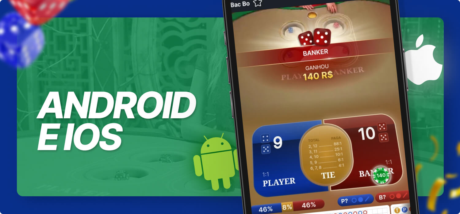 android e ios esportes