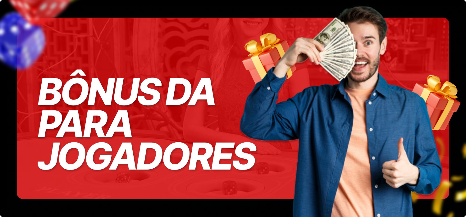 bônus para usuários do kto